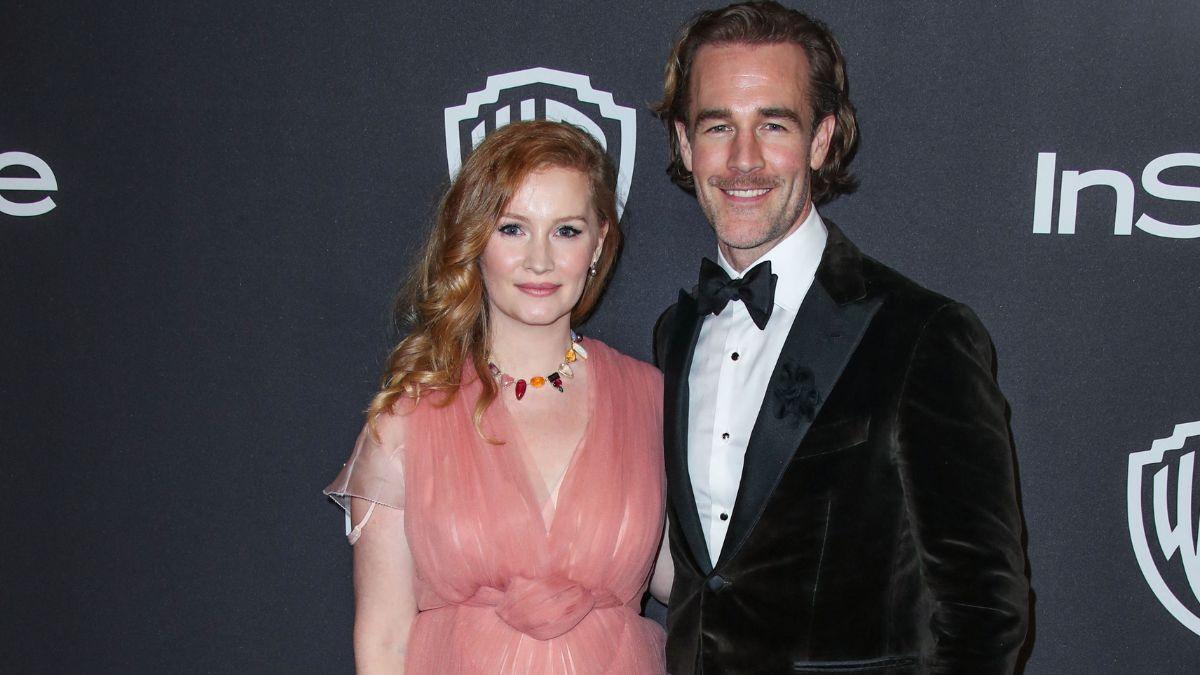 Photo of James and Kimberly Van Der Beek