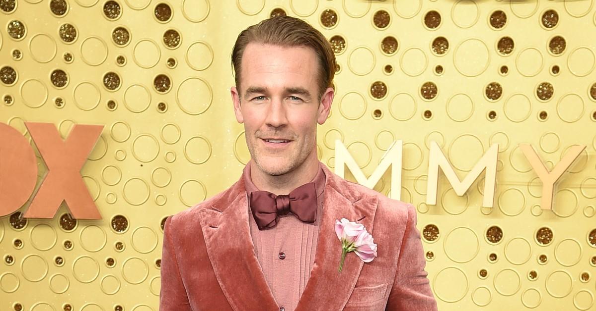 James Van Der Beek was known for his role on 'Dawson's Creek'.