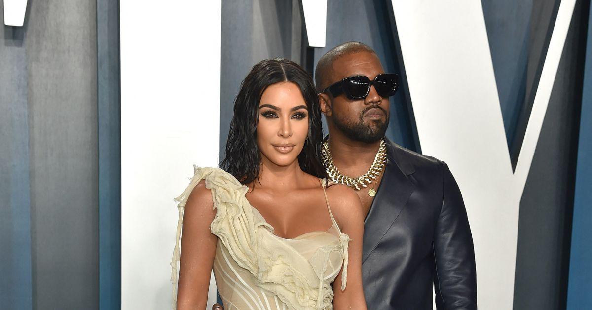 Photo of Kim Kardashian and Kanye West