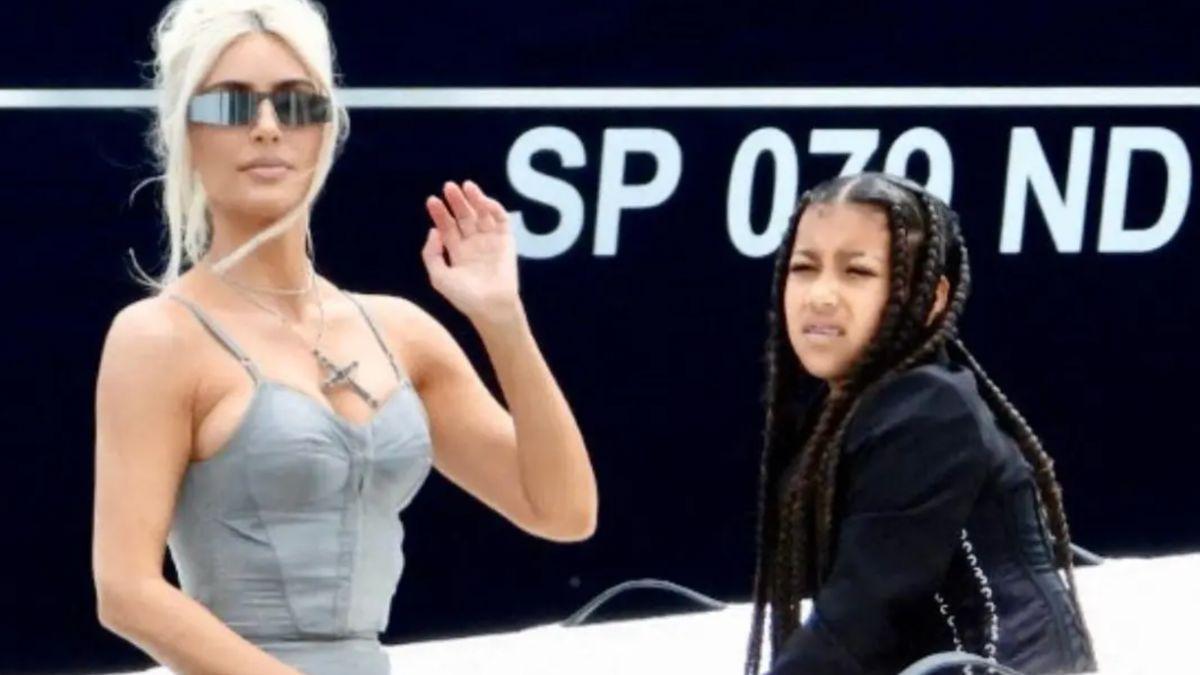 Photo of Kim Kardashian and North West