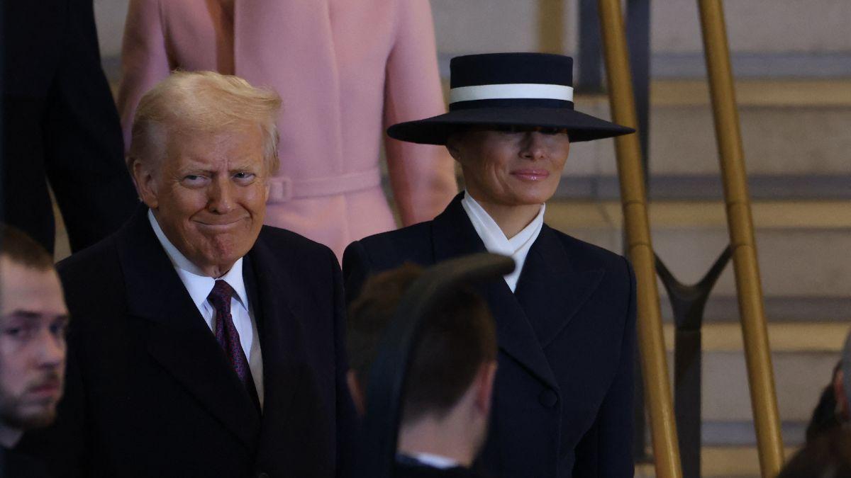 Photo of Donald Trump, Melania Trump