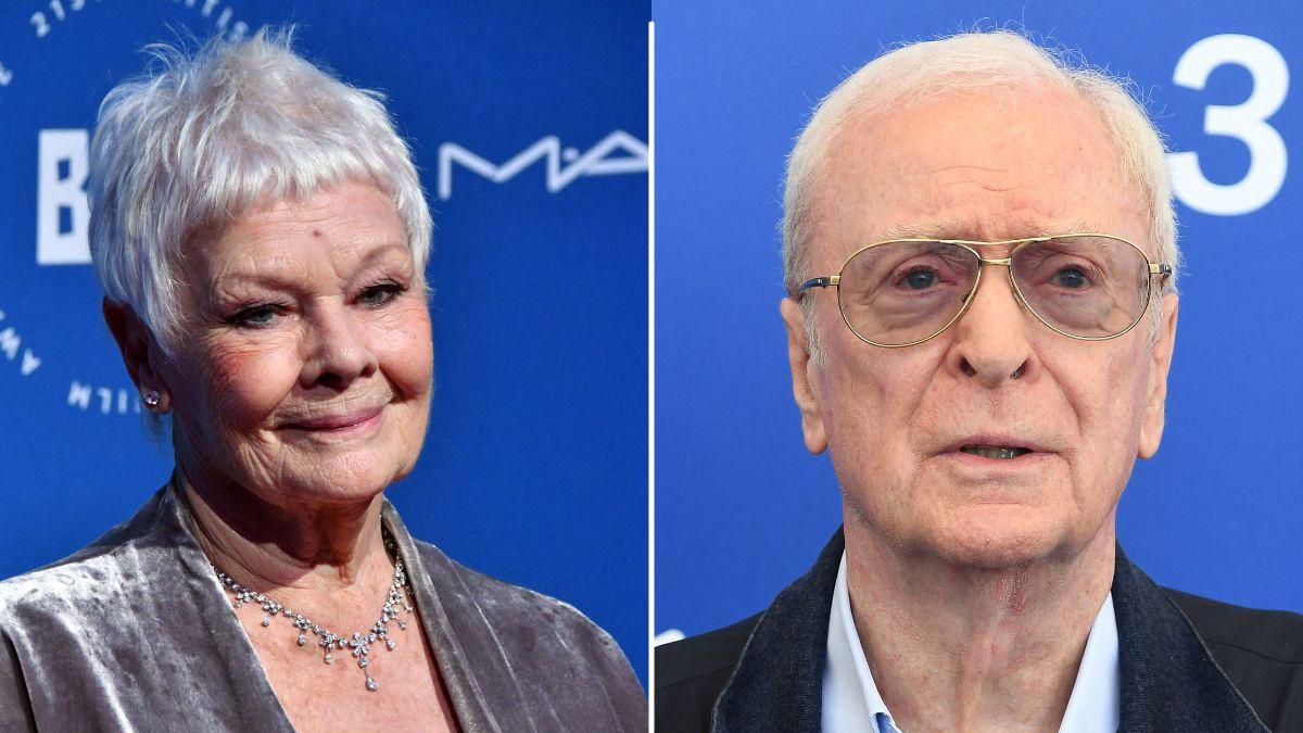 A source said Dench stepped back from acting due to macular degeneration, as Caine remains a key source of support.