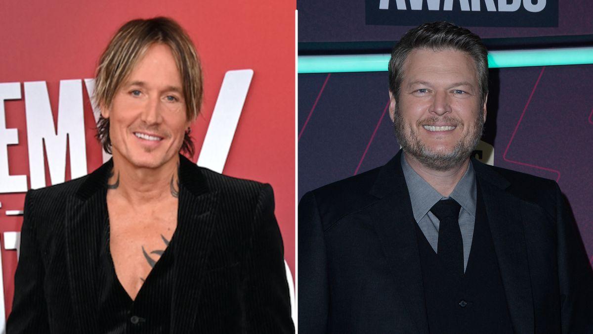 Blake Shelton is filming with Urban on CBS talent show 'The Road' as the latter stays busy post-divorce.