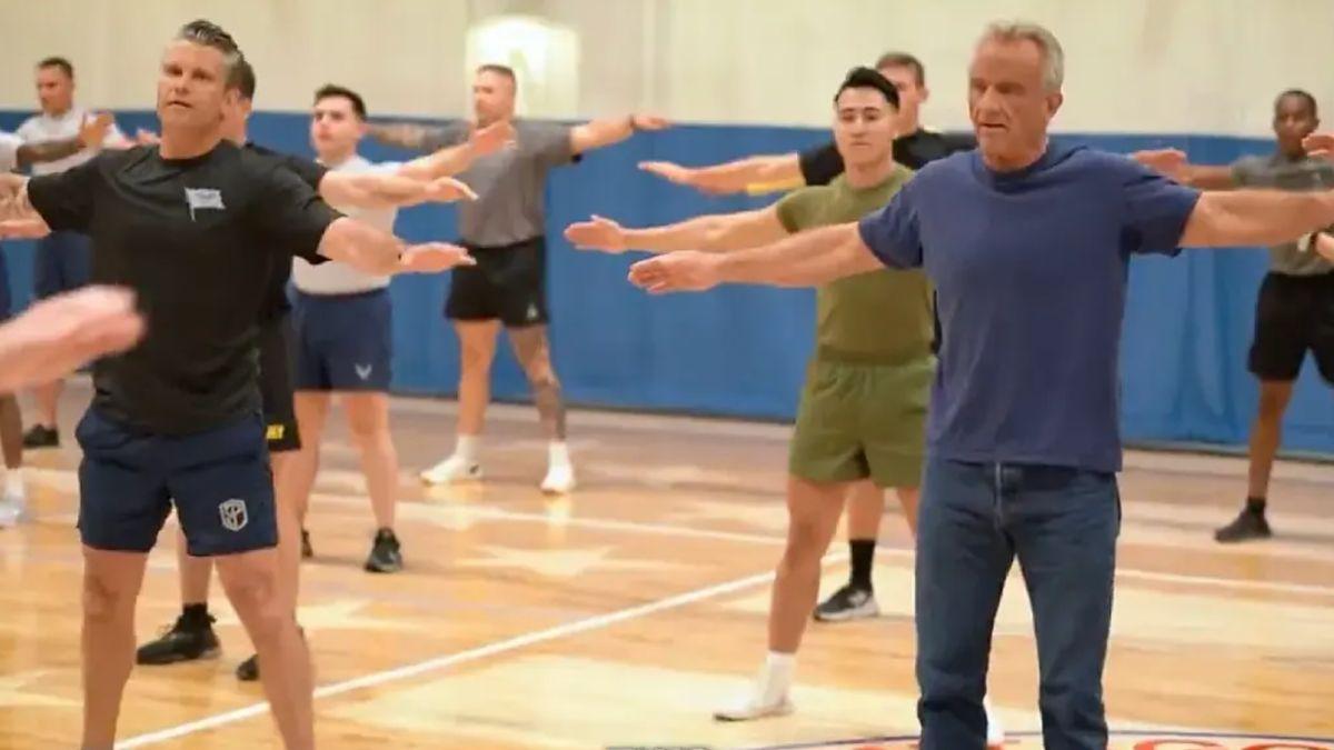 Photo of Pete Hegseth, Robert F. Kennedy Jr.