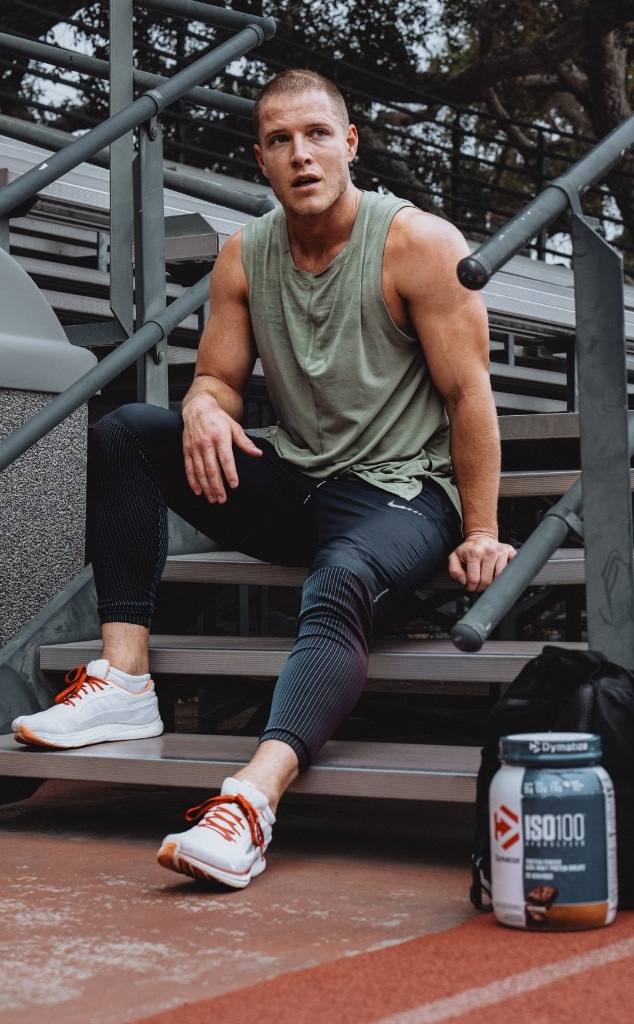 Shop Christian McCaffrey What's in My Gym Bag