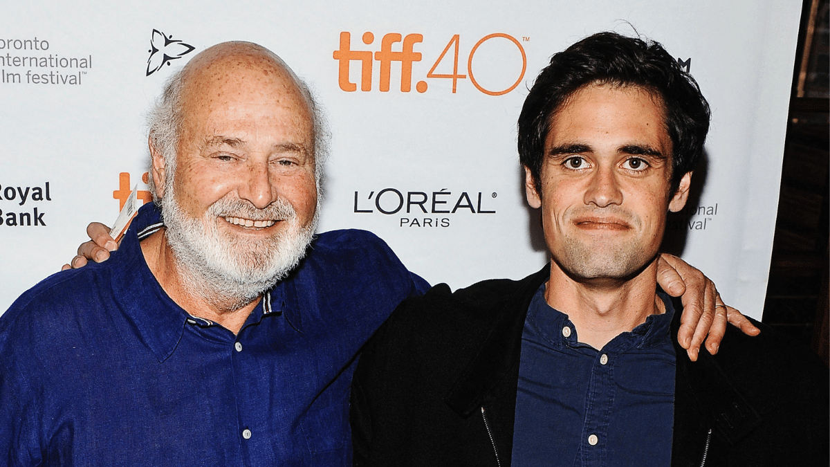 Photo of Rob and Nick Reiner