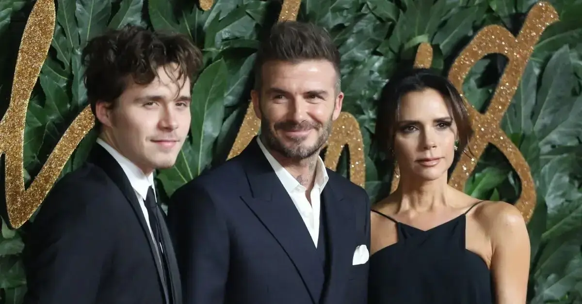 Photo of Brooklyn Beckham, David Beckham, Victoria Beckham