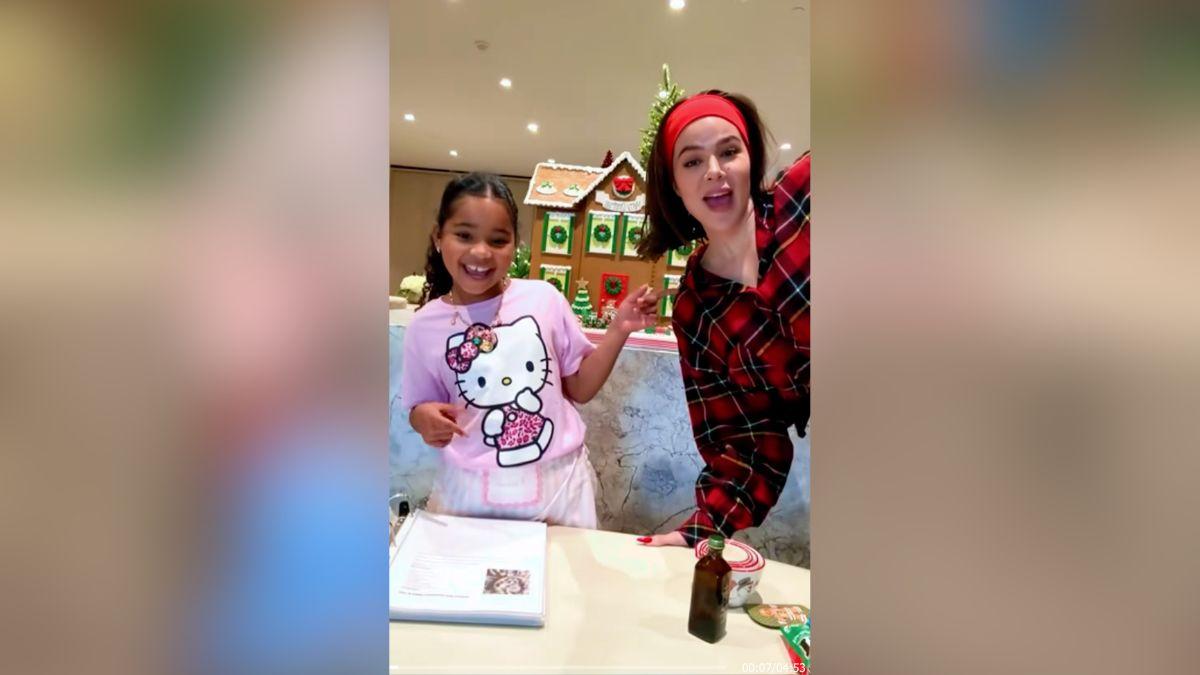 Photo of Khloe Kardashian and True Thompson